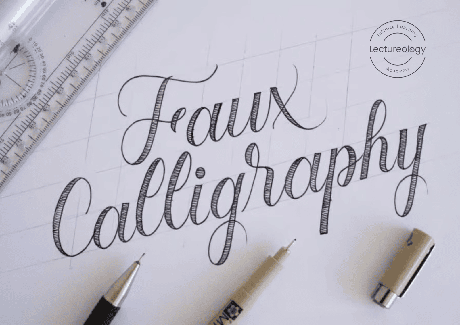 3-D Letter calligraphy